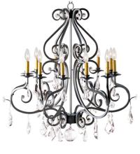  117525 - 32" Wide Gia 12 Light Chandelier