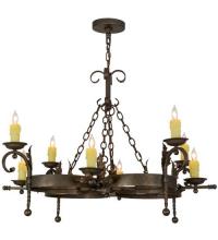  119771 - 42"W Andorra 8 LT Chandelier