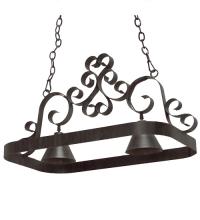  120296 - 32" Long Hayley 2 Light Pot Rack