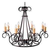  120307 - 42" Wide Marguerite 8 Light Chandelier