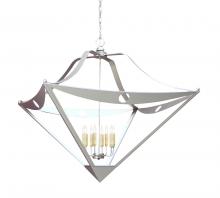  120459 - 48" Wide Argus 8 Light Inverted Pendant