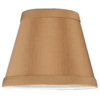  120833 - 5"W X 4"H Faille Pecan Shade