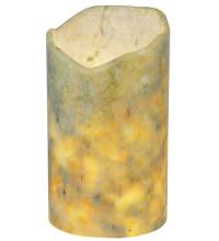  121497 - 4"W Cylindre Light Green Jadestone Shade