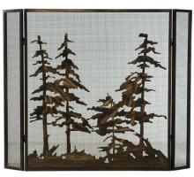  124964 - 51" Wide X 40.5" High Tall Pines Fireplace Screen