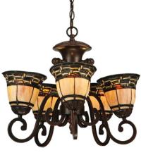  125117 - 20"W Ilona 5 LT Chandelier