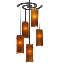  125781 - 34"W Vortex 5 LT Chandelier