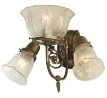  128581 - 15" Wide Revival Gas & Electric 3 Light Wall Sconce