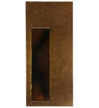 Meyda Green 129565 - 18"W Piastra Left LED Wall Sconce