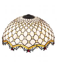  132693 - 18" Wide Diamond & Jewel Shade