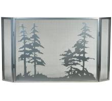  133721 - 50" Wide X 28" High Tall Pines Fireplace Screen