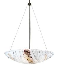  133979 - 25" Wide Metro Fusion Ramoscelli Inverted Pendant