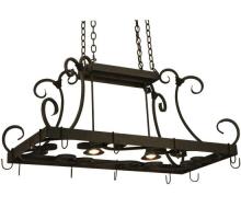  134575 - 43" Long Caiden 2 Light Pot Rack