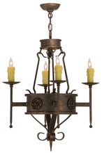  136537 - 24"W Lorenzo 4 LT Chandelier