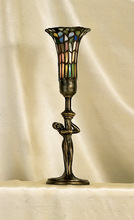  13720 - 15" High Nouveau Lady Lily Accent Lamp