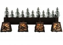  138197 - 35"W Spruce Pine 4 LT Vanity Light