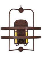  142242 - 24" Wide Aldari 2 Light Wall Sconce