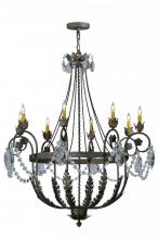  143218 - 43"W Antonia 8 LT Chandelier