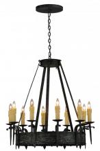  144262 - 36"W Costello 10 LT Chandelier