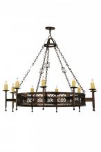  146062 - 60"W Toscano 10 LT Chandelier