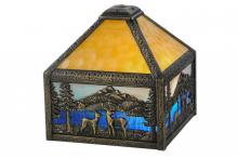  147736 - 9"Sq Deer Lodge Shade