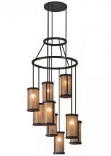  149979 - 30"W Cartier 9 LT Chandelier