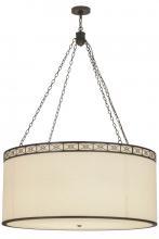  150294 - 48"W Cilindro Circle X Textrene Pendant