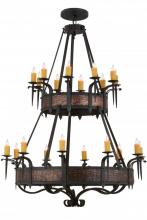  158265 - 56" Wide Costello 20 Light Two Tier Chandelier