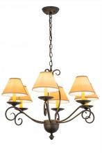  169823 - 30"W Sienna 6 LT Chandelier