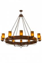  170763 - 72"W Parnella 12 LT Chandelier