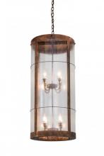  171566 - 18" Wide Villa 8 Light Pendant