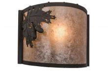  171858 - 12"W Oak Leaf & Acorn Wall Sconce