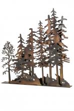  173325 - 31" Long X 30" High Tall Pines Window Art