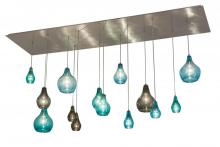  177046 - 84"L Anjou 14 LT Cascading Pendant