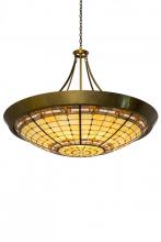  180289 - 54"W Fleur-de-Lite Inverted Pendant