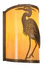  188606 - 8"W Heron Wall Sconce