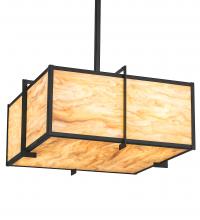  197746 - 24" Square Martis Inverted Pendant