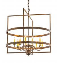  213168 - 36" Wide Aldari 12 Light Chandelier