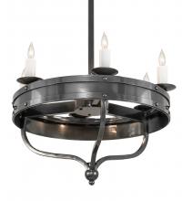  215651 - 30" Wide Parnella 6 Light Chandelier