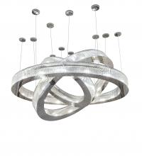  222595 - 90" Wide Beckam 3 Ring Chandelier