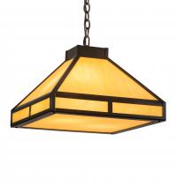  223112 - 18" Square Whitewing Prime Pendant