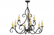  228942 - 36" Wide Clayton 9 Light Chandelier