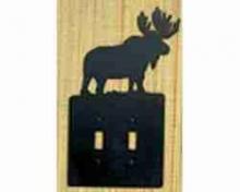 Meyda Green 23367 - Moose Double Switch Plate