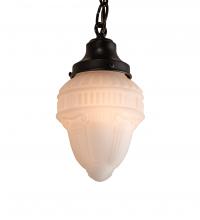  239979 - 5" Wide Revival Schoolhouse W/Colonnade Globe Pendant