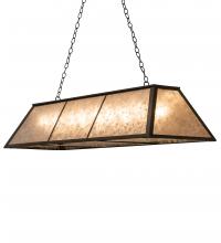  240397 - 60" Long Tri-Panel Oblong Pendant