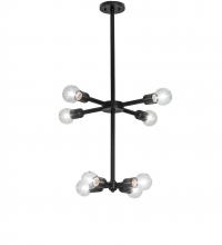  243083 - 20" Wide Pronograde Jack 8 Light Chandelier