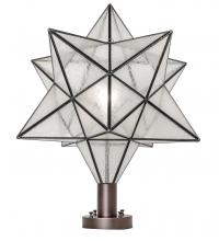 Meyda Green 249783 - 18" Wide Moravian Star Post Mount