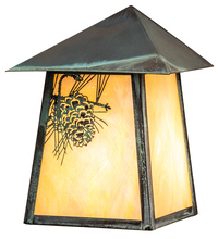  38972 - 9" Wide Stillwater Winter Pine Wall Sconce