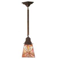  49137 - 5"Sq Glasgow Bungalow Mini Pendant.609