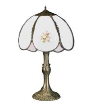  68597 - 22"H Roses Hand Painted Table Lamp