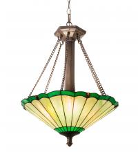  77696 - 17" Wide Caprice Inverted Pendant